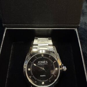 Jones New York Silver Watch